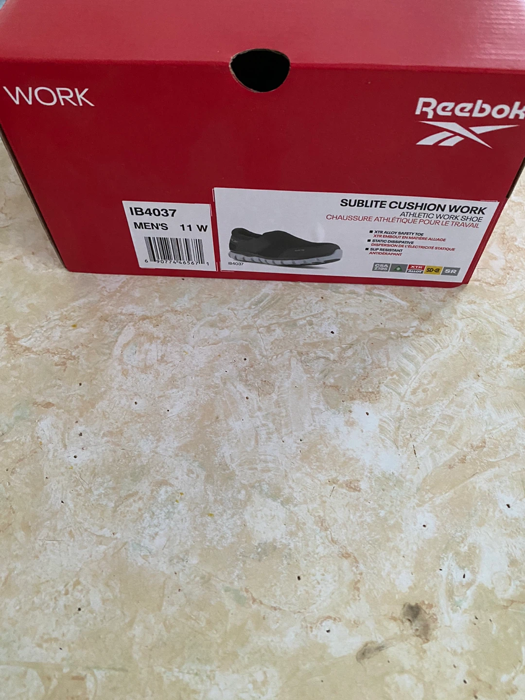 Reebok Sublite Cushion Work Shoes - Men's 11W