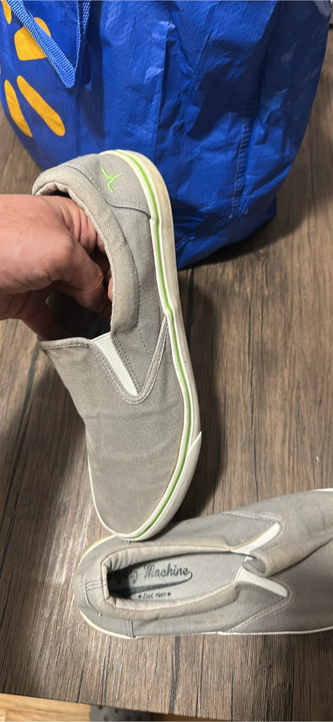 Flying Machine Gray Slip-on Sneakers - photo 3