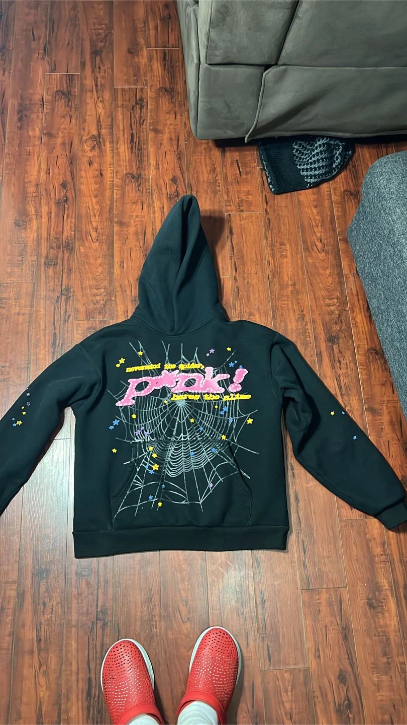 SP5DER Black Hoodie - photo 2