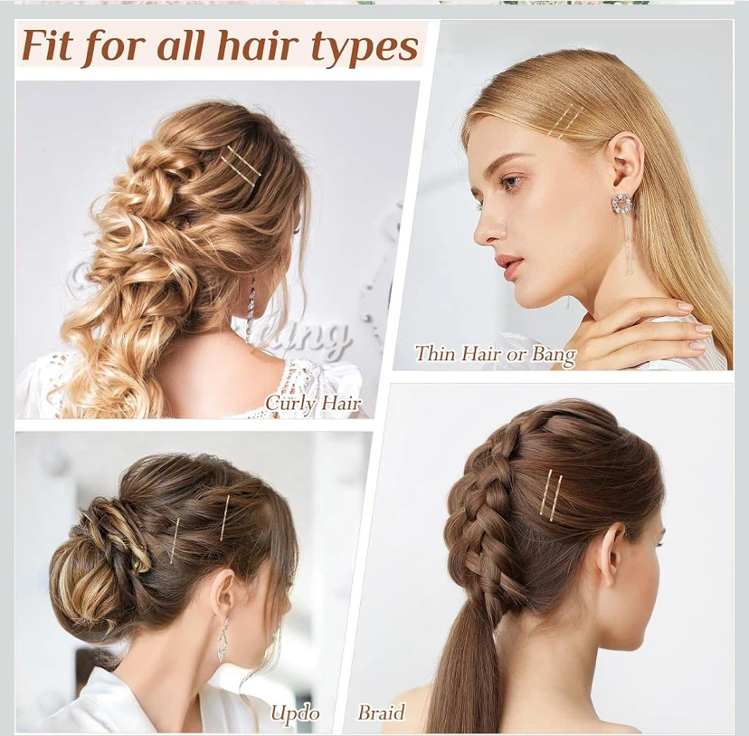 360-Piece Blonde Bobby Pin Set - photo 4