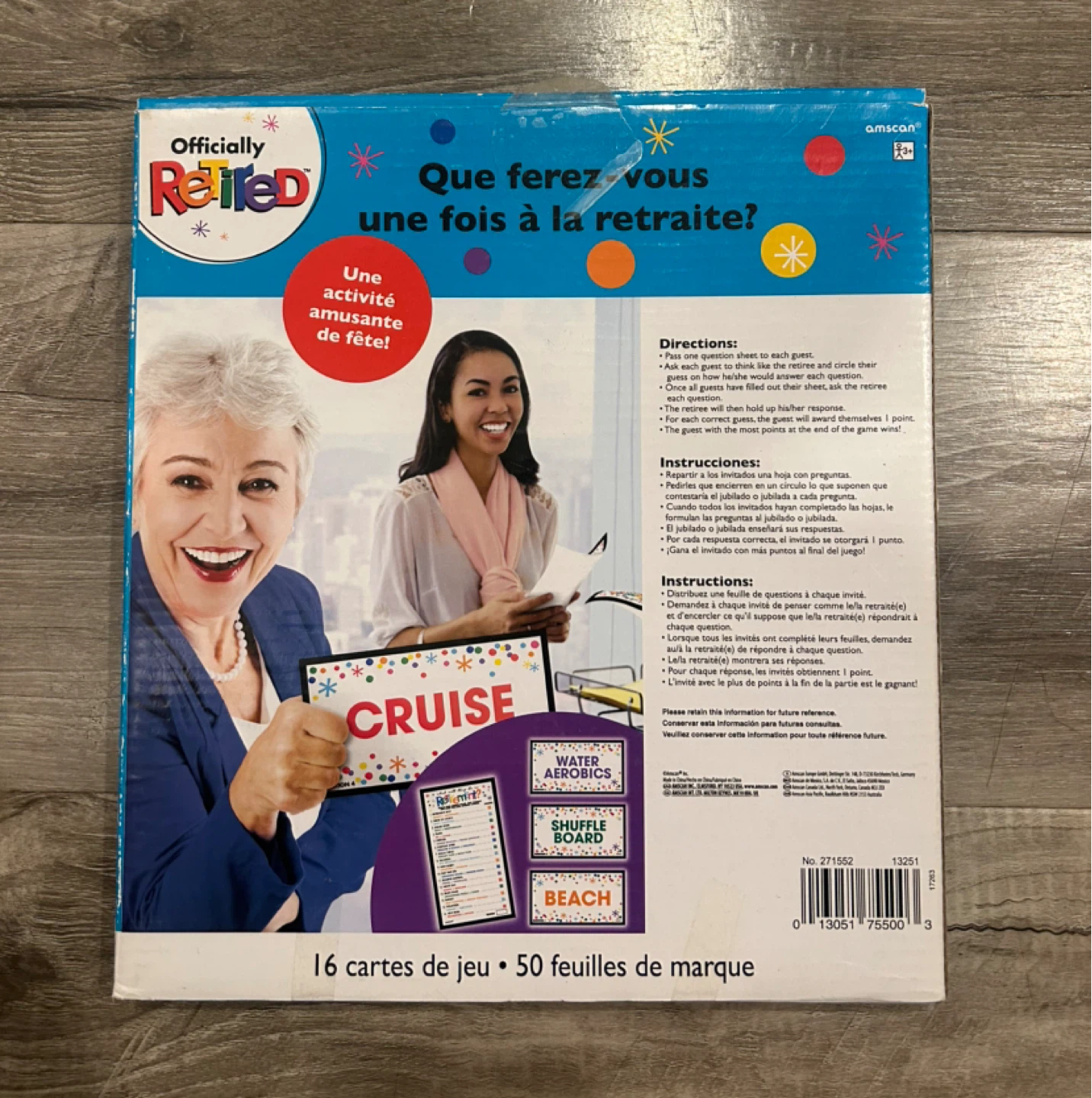 Amscan Officially Retired Party Game