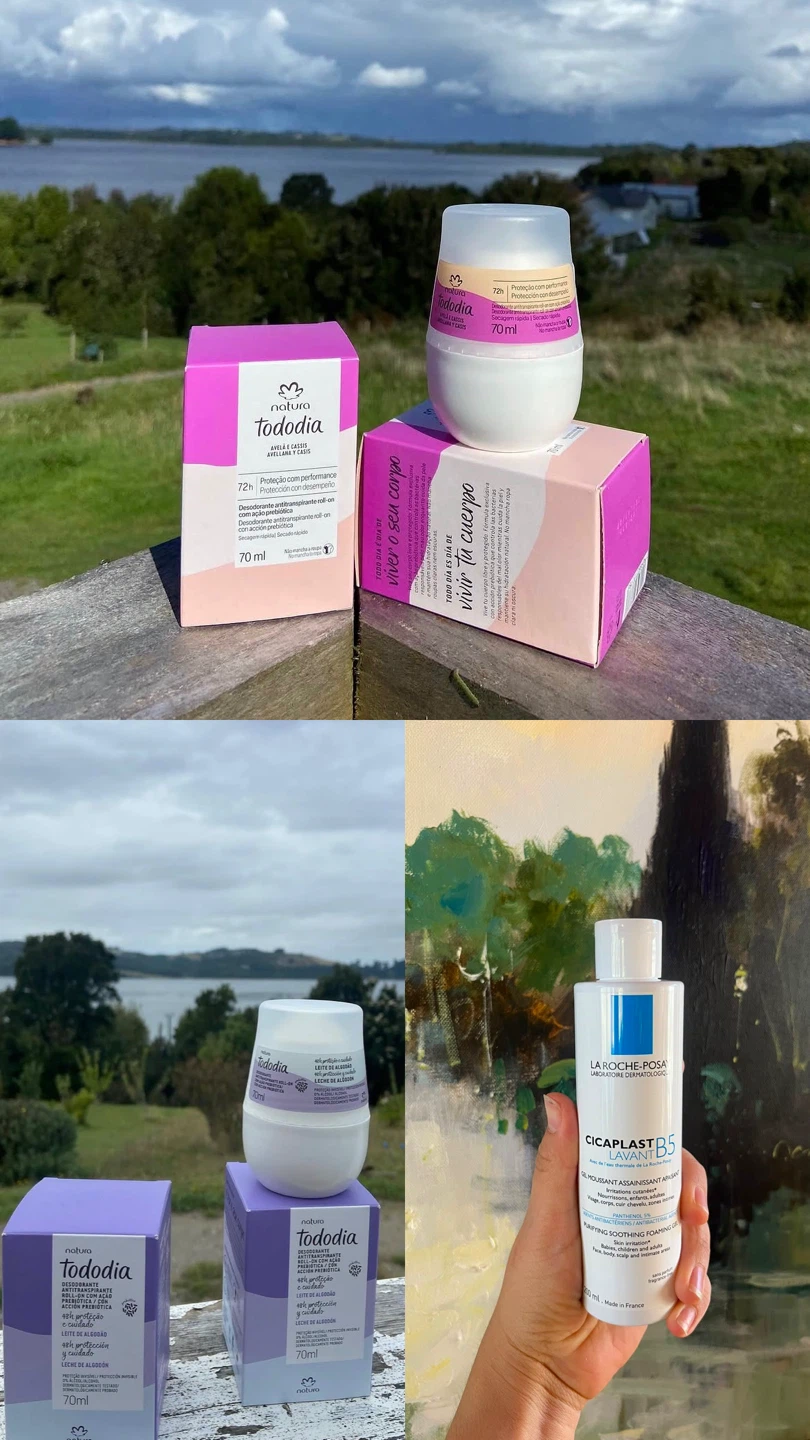 Natura Tododia Roll-on Deodorants and La Roche-Posay Cleanser