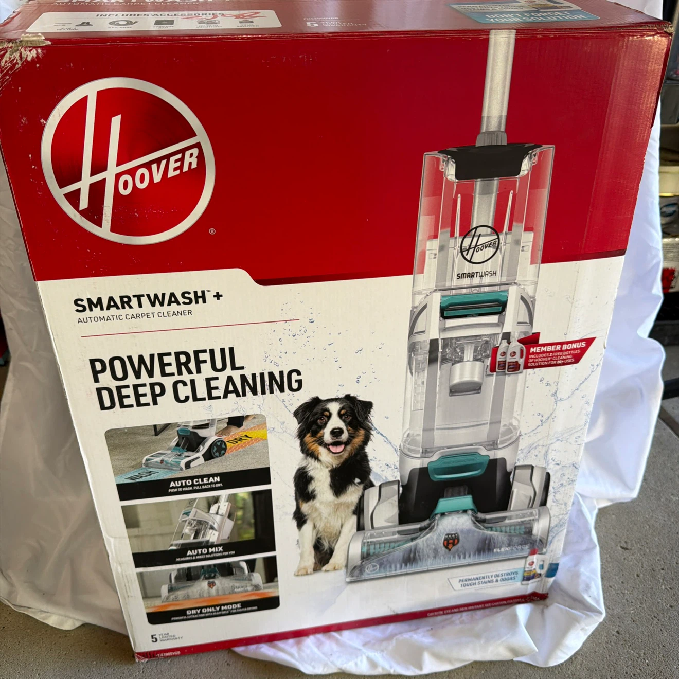 Hoover SmartWash+ Automatic Carpet Cleaner