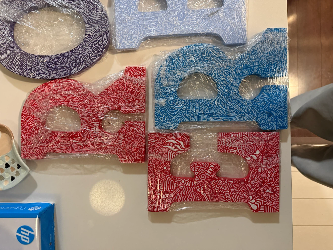 Set of Decorative Wooden Letters - photo 2