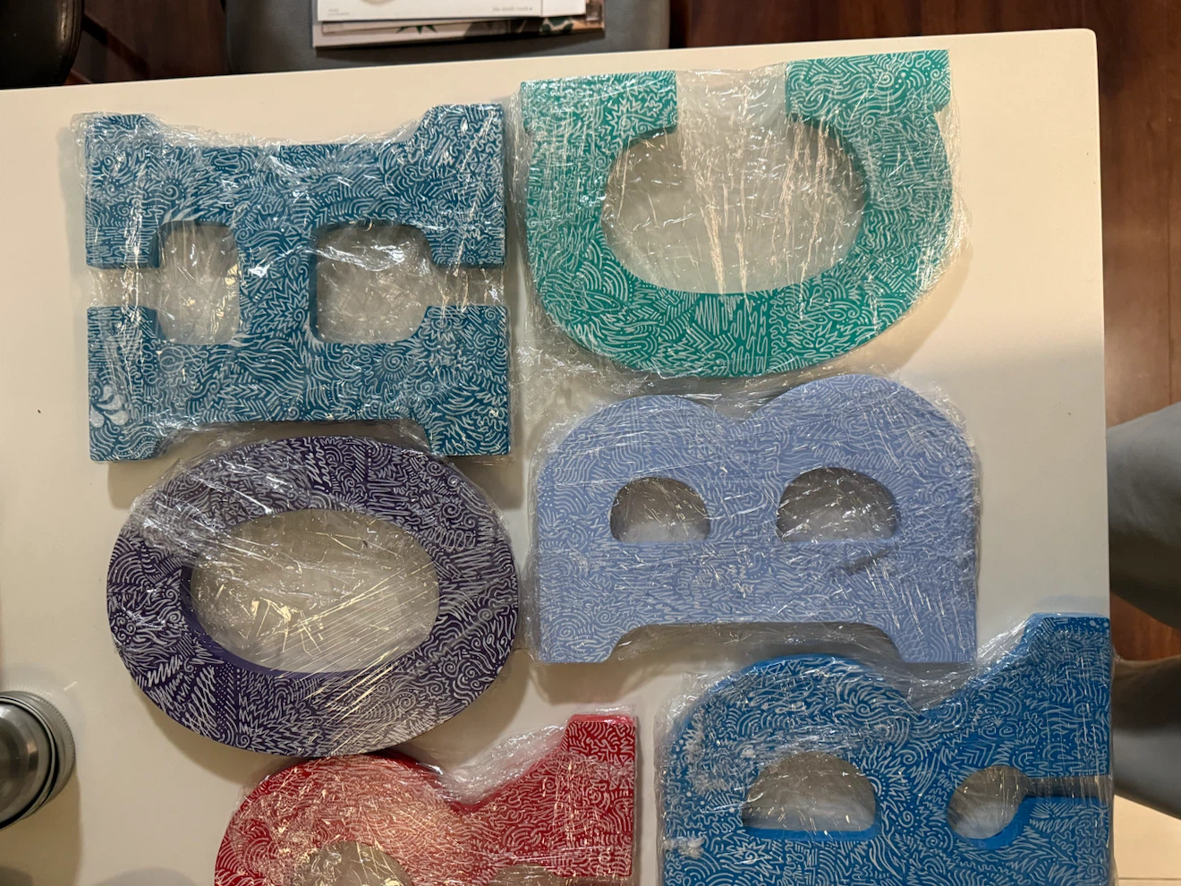 Set of Decorative Wooden Letters - photo 3