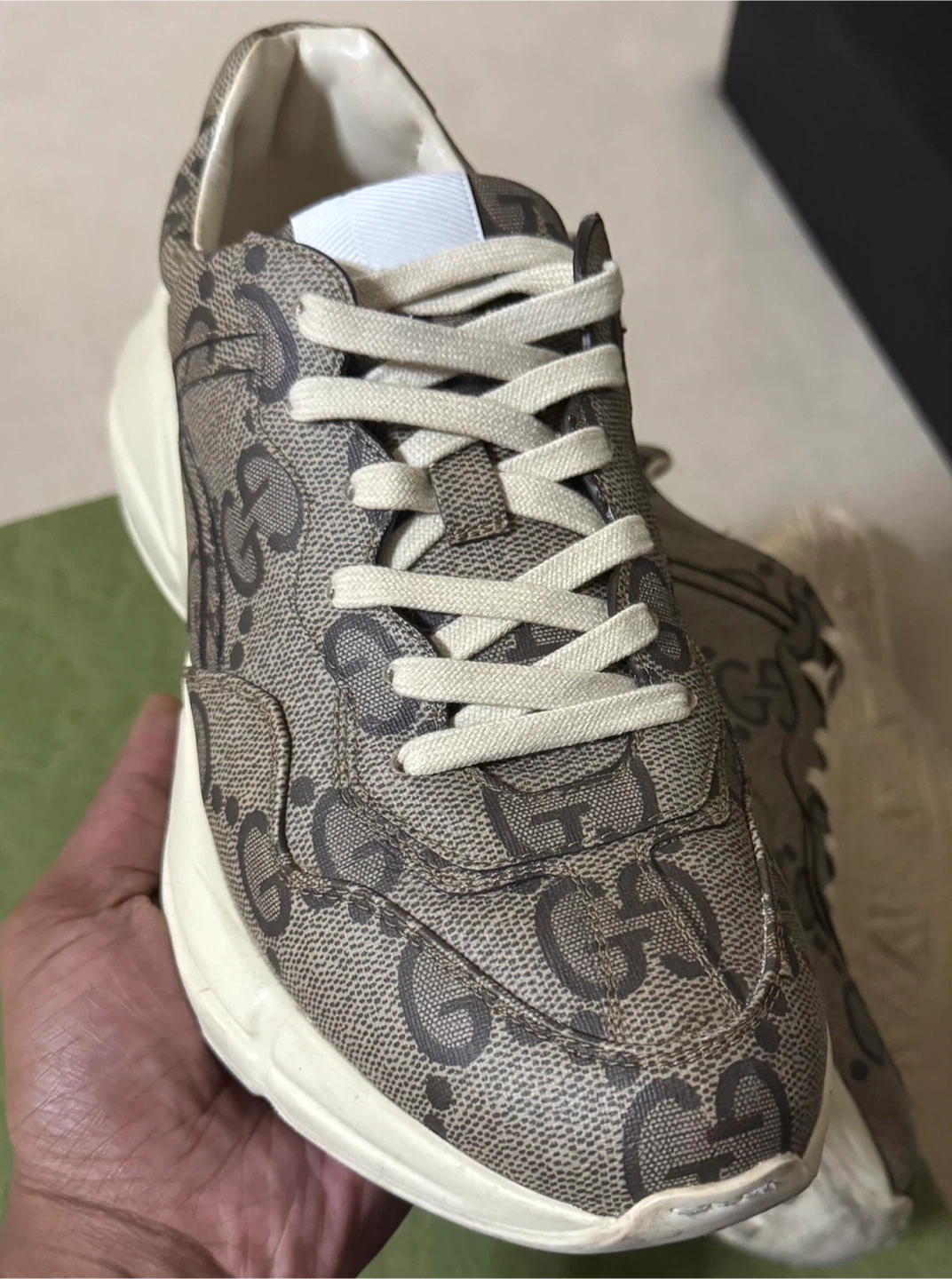 Gucci Rhyton Monogram Sneakers - photo 4