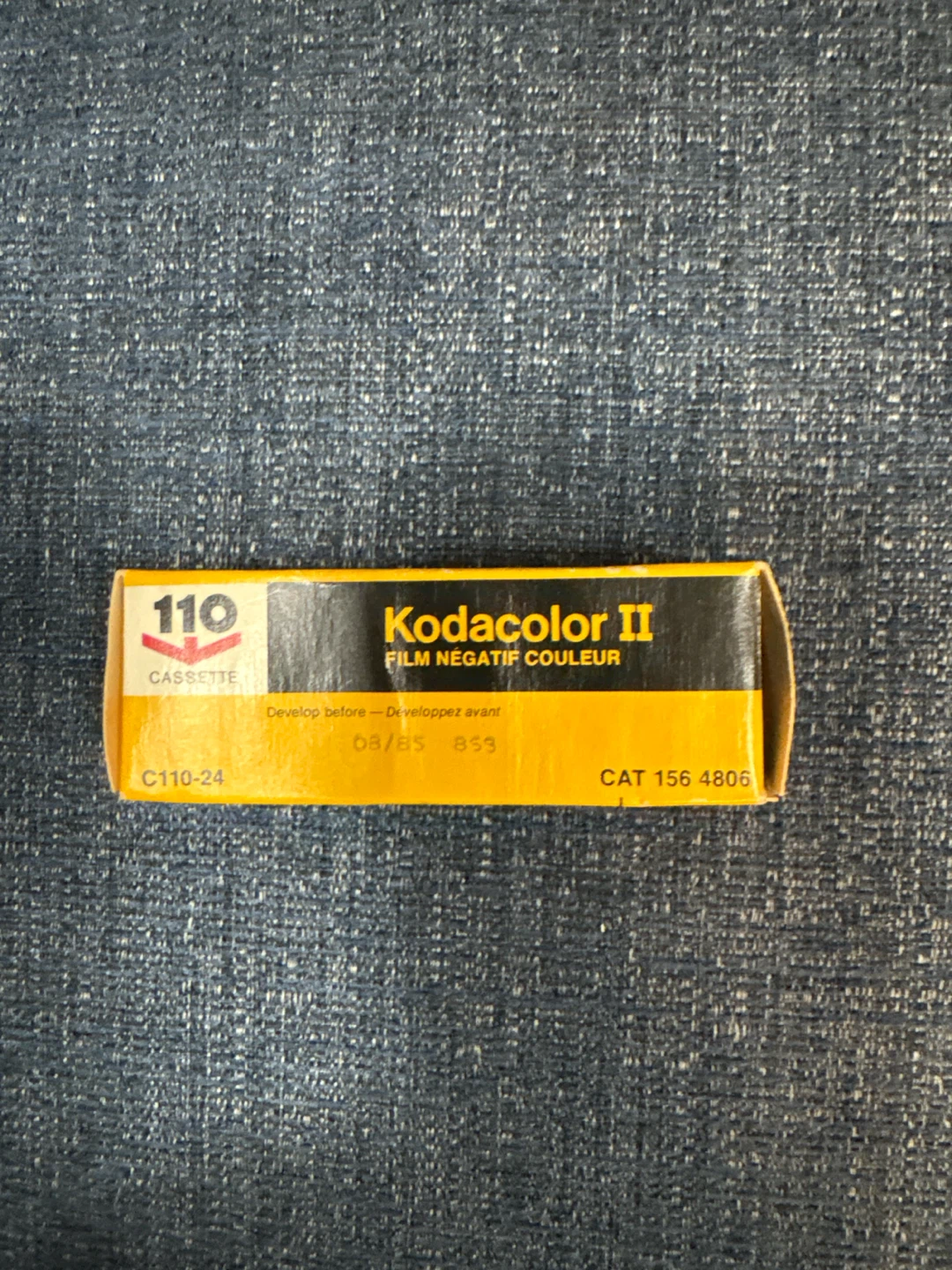 Kodacolor II 110 Film 24 Exposures