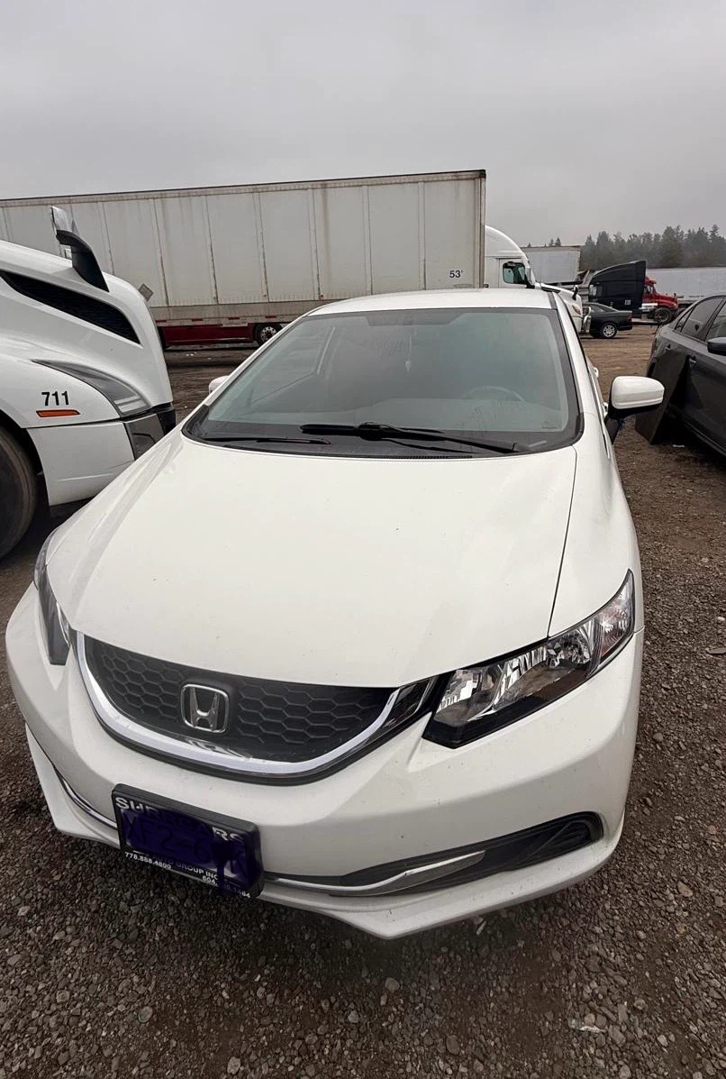White Honda Civic Sedan - photo 3