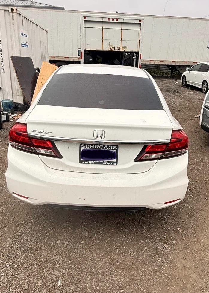 White Honda Civic Sedan - photo 4