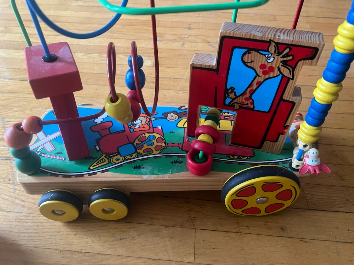 Melissa & Doug Wooden Train Bead Maze - photo 2