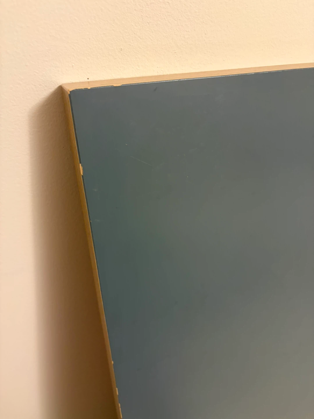 IKEA LAGKAPTEN Desk + 2 OLOV Adjustable Legs - Grey/Turquoise - photo 2