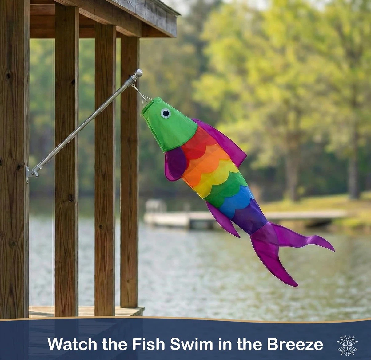 NEW - WindDesigns 3D 32-inch Fish Windsock
