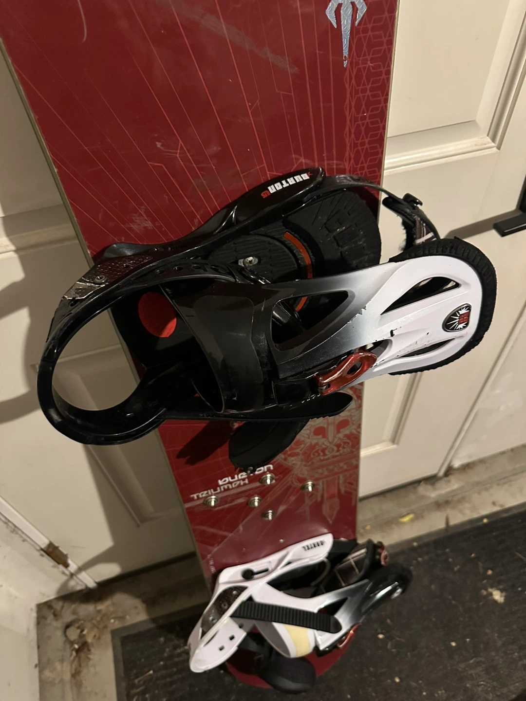 Burton triumph 173 w/Cartel bindings, padded board bag - photo 2