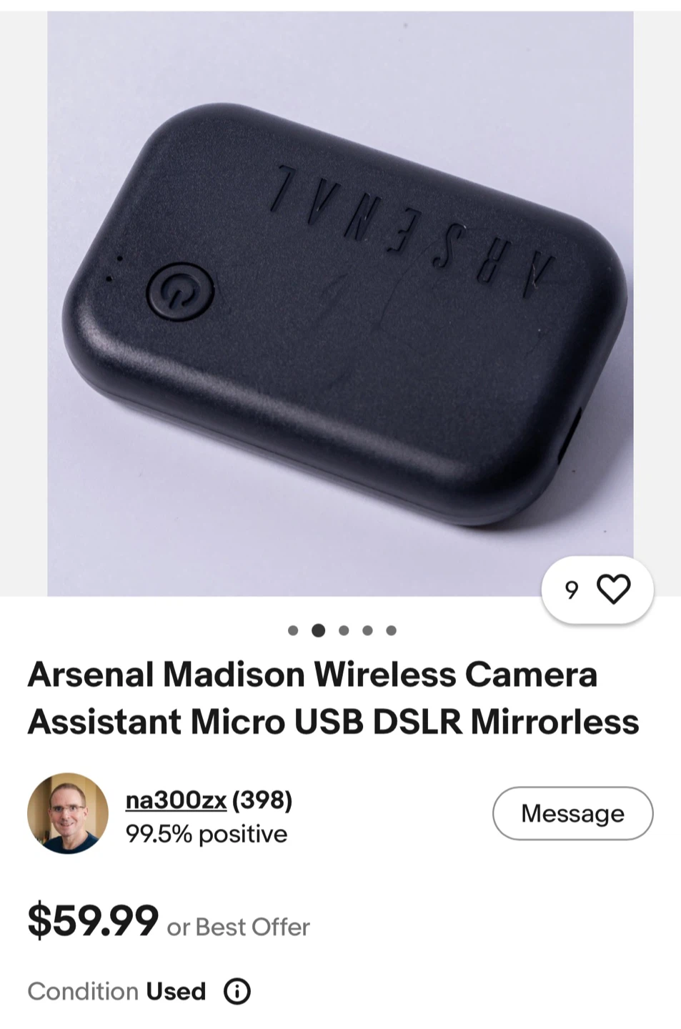 Arsenal Camera Assistant with USB Mini 8-Pin Cable - photo 2