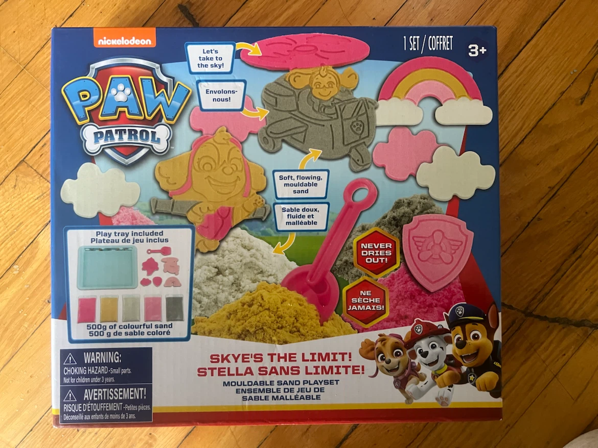 PAW Patrol Skye's The Limit Mouldable Sand Playset