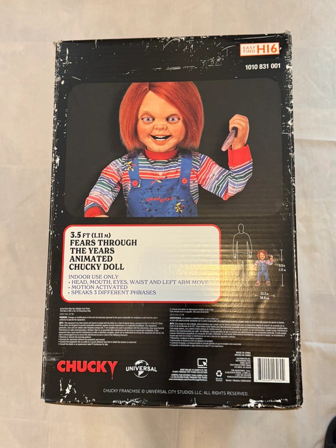 Original 2024 HomeDepot Chuck Animatronic - photo 2
