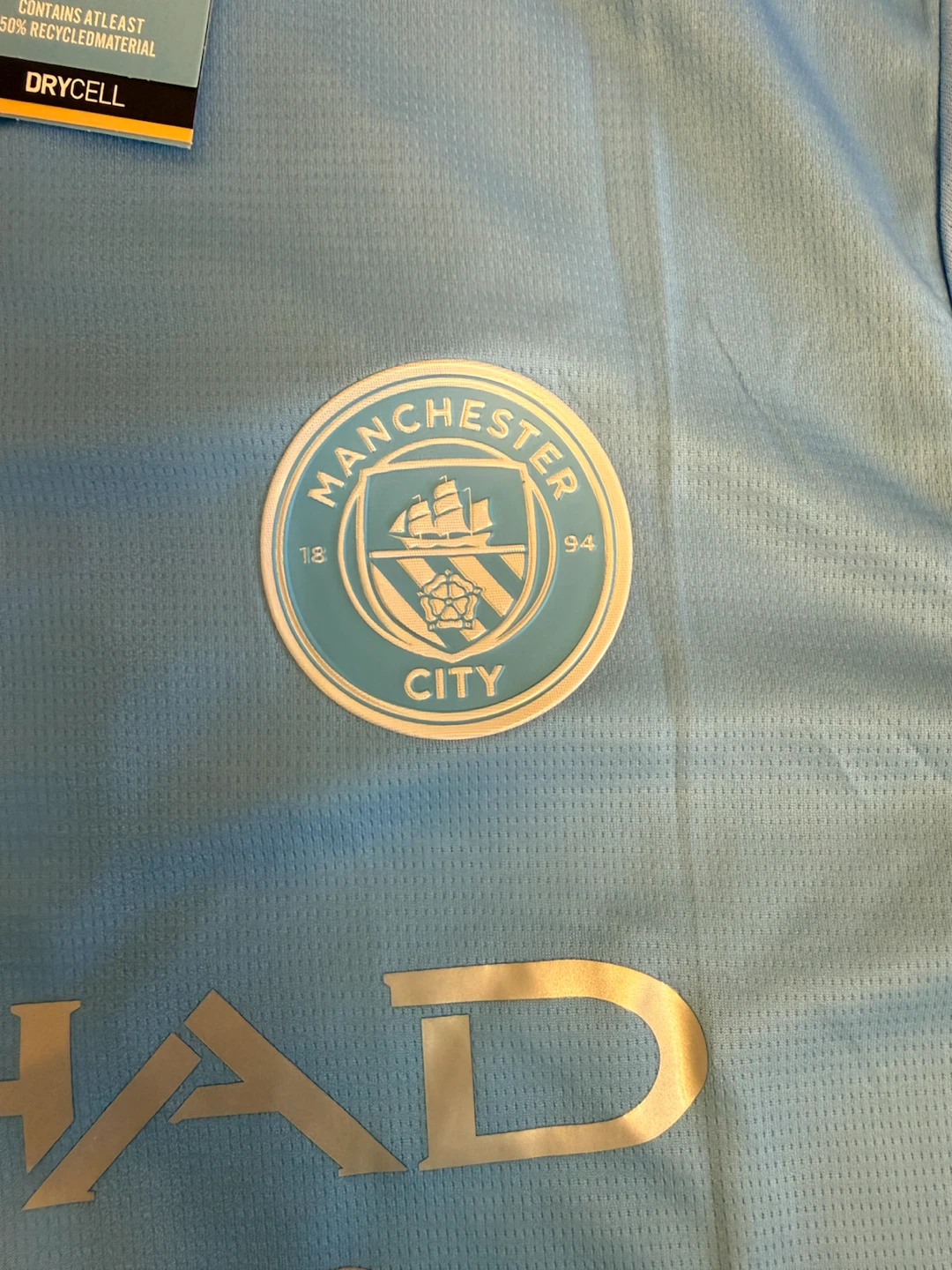 Manchester City 26/27 Home Kit Men’s Size M - photo 5