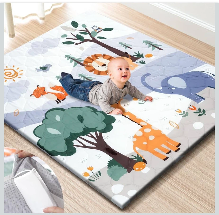 (New Sealed)Baby Playpen Floor Mat 50x50”