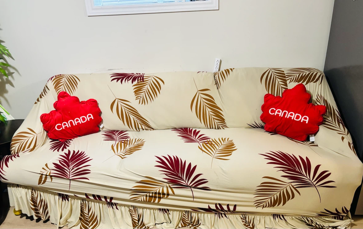 3 seater fabric sofa