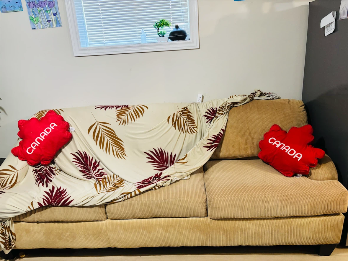 3 seater fabric sofa - photo 2