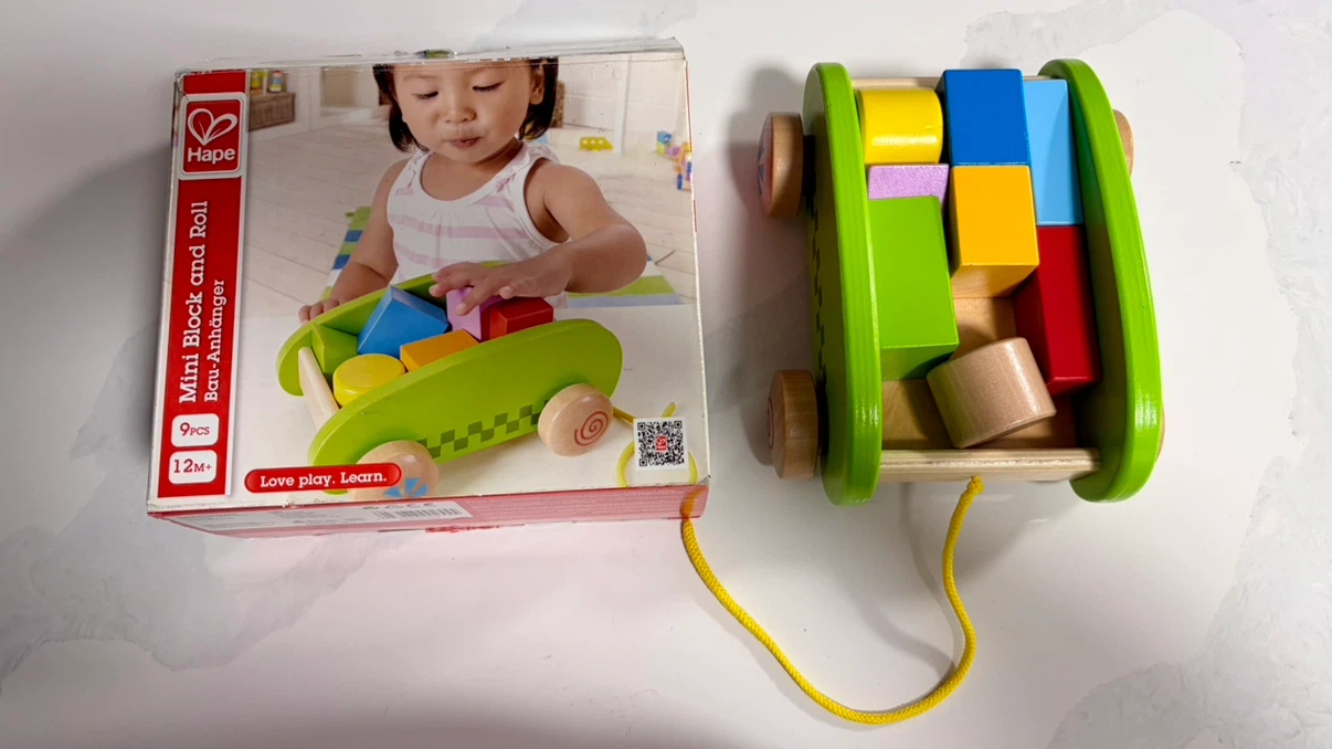 Hape Mini Block and Roll from Switzerland - photo 2