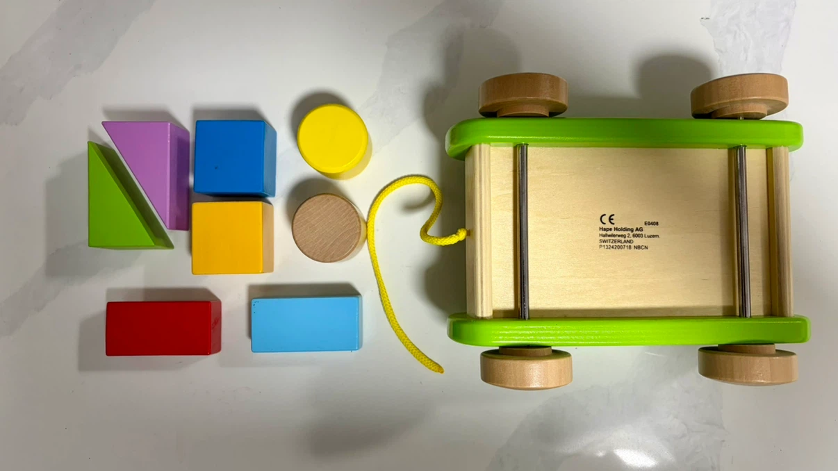 Hape Mini Block and Roll from Switzerland - photo 5