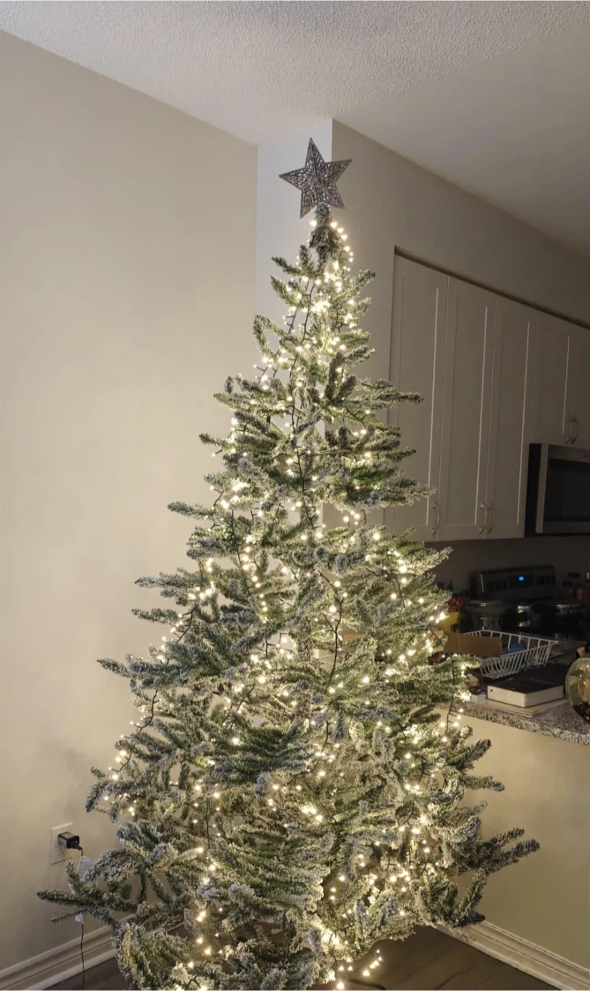 Flocked Artificial Christmas Tree - photo 2