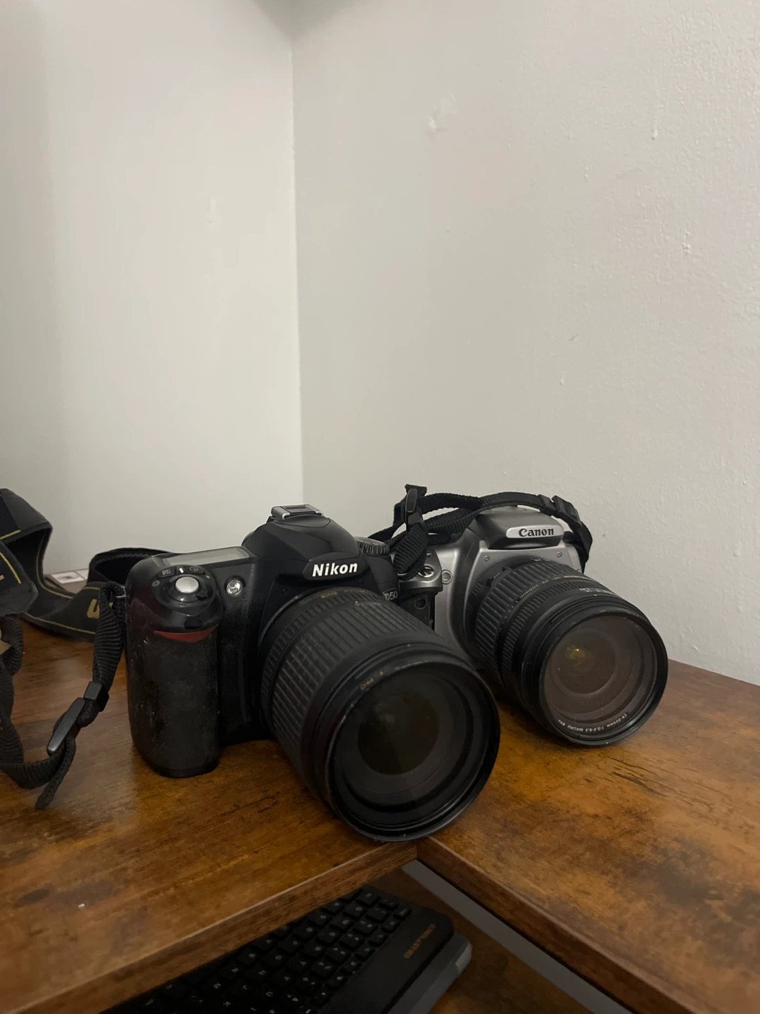 Canon and Nikon DSLR Camera