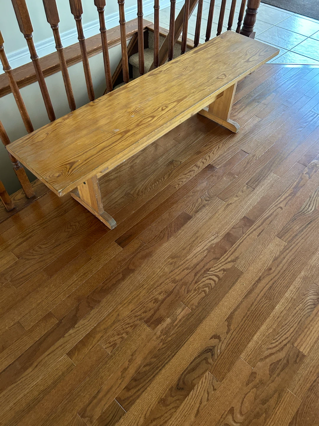 Solid Wood Bench - photo 2