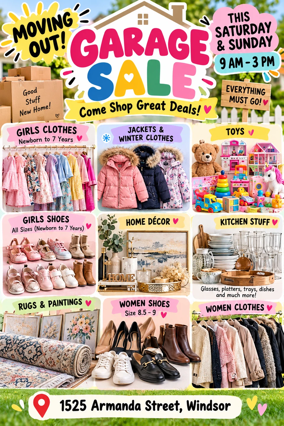 Huge Garage and Move out Sale