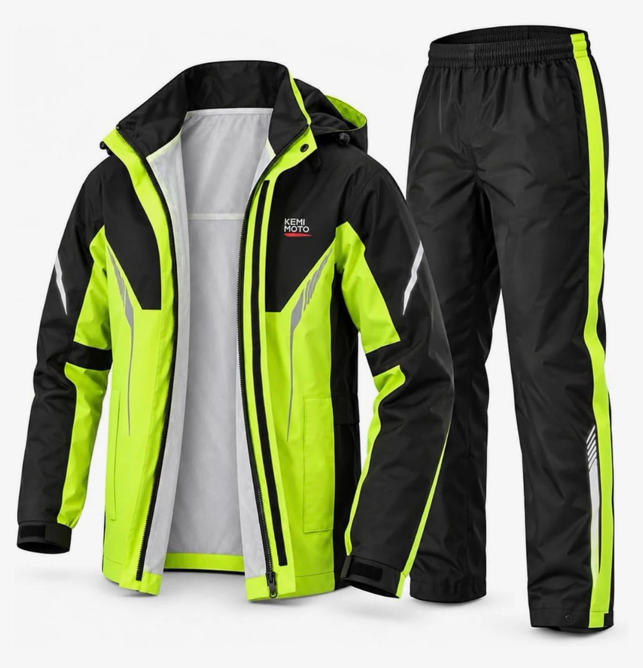 Kemimoto Motorcycle Rain Suit