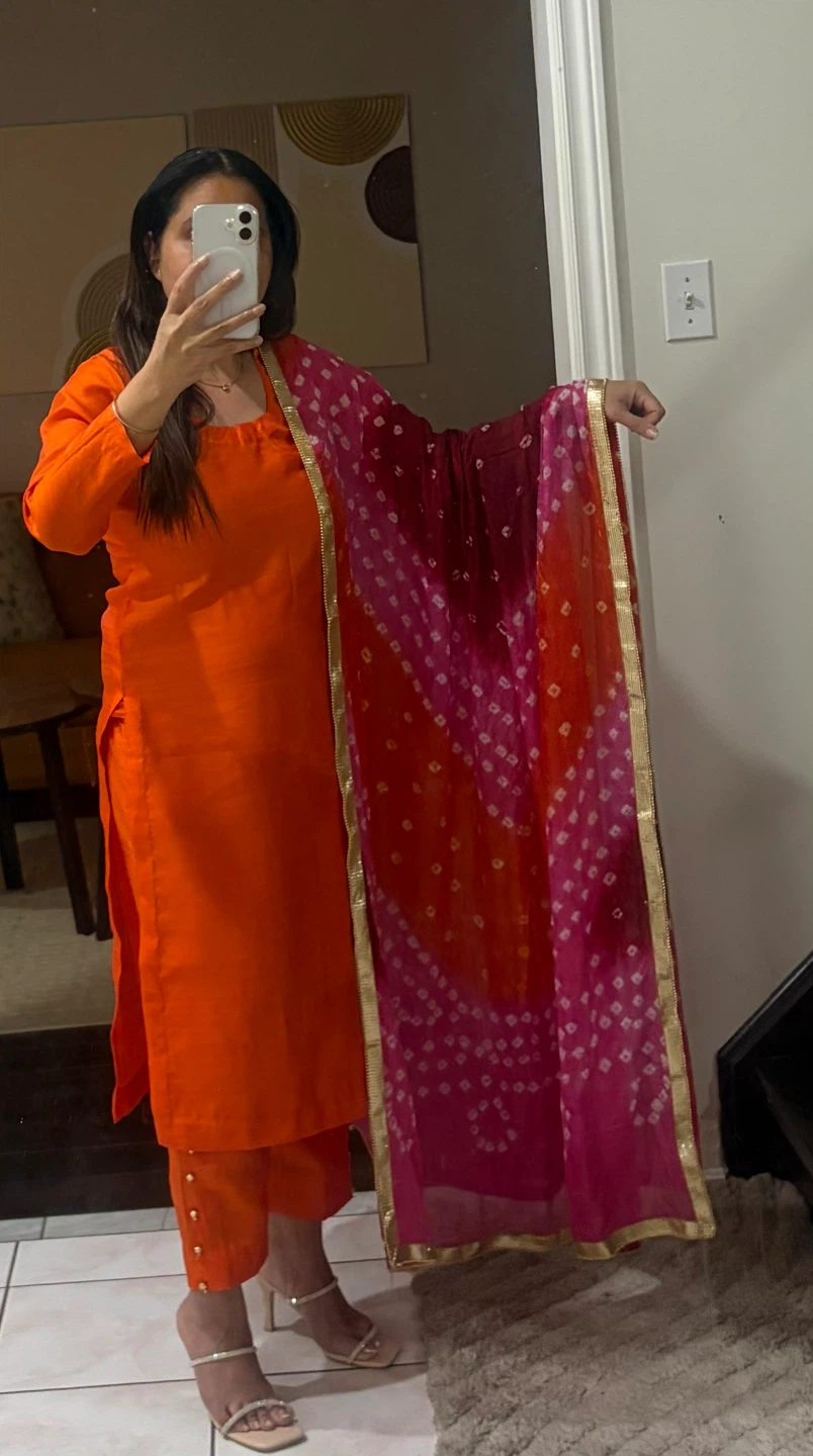Silk Shut with dupatta - photo 3