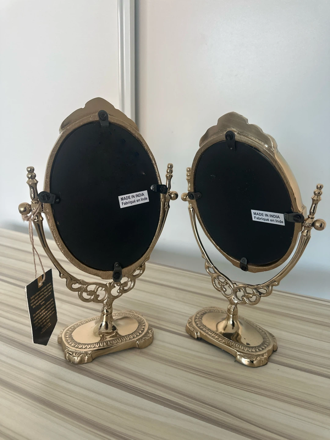 Gold Swivel Vanity Mirror $25 each - photo 4
