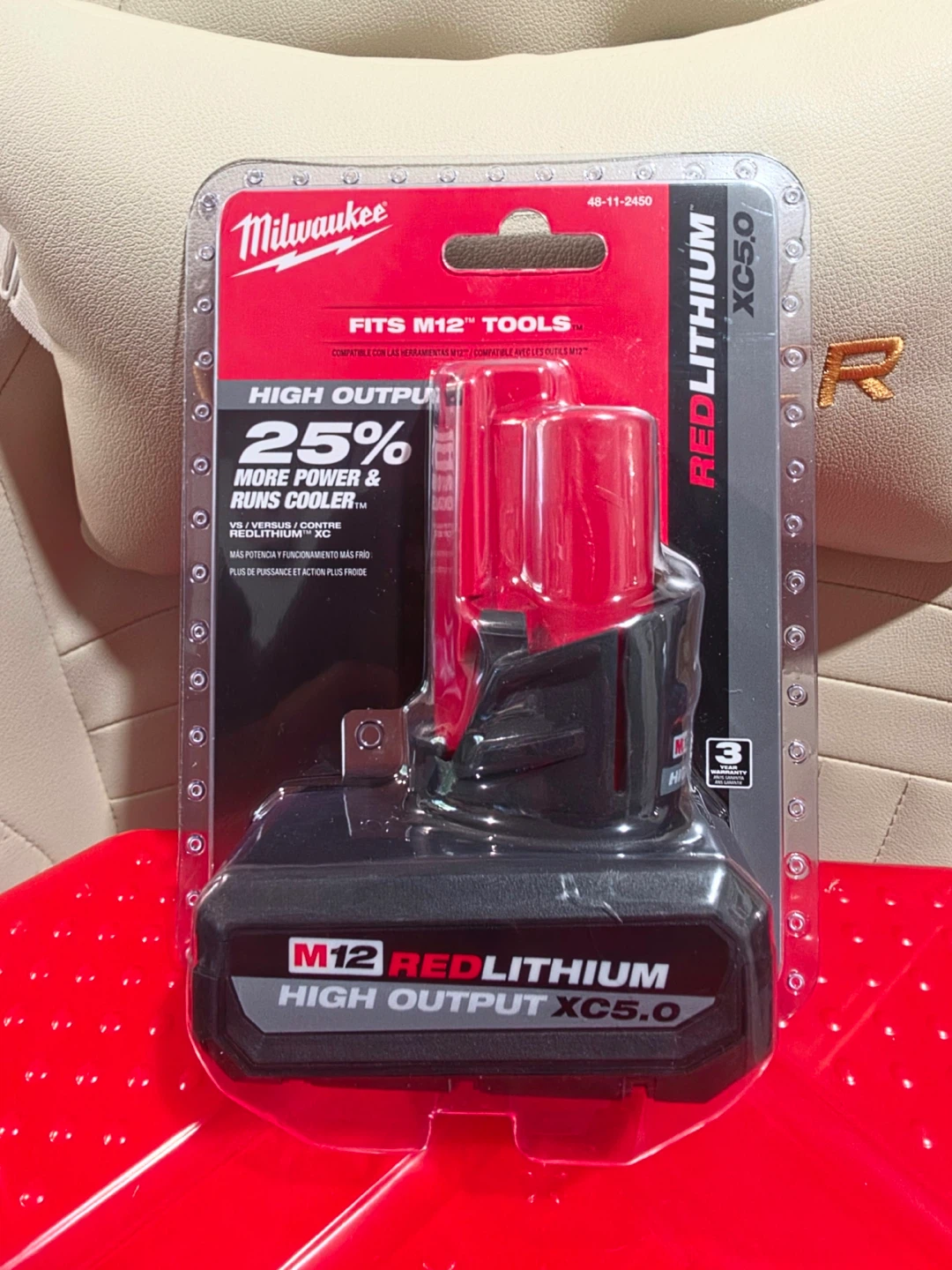 Milwaukee M12 REDLITHIUM HIGH OUTPUT XC5.0 Battery