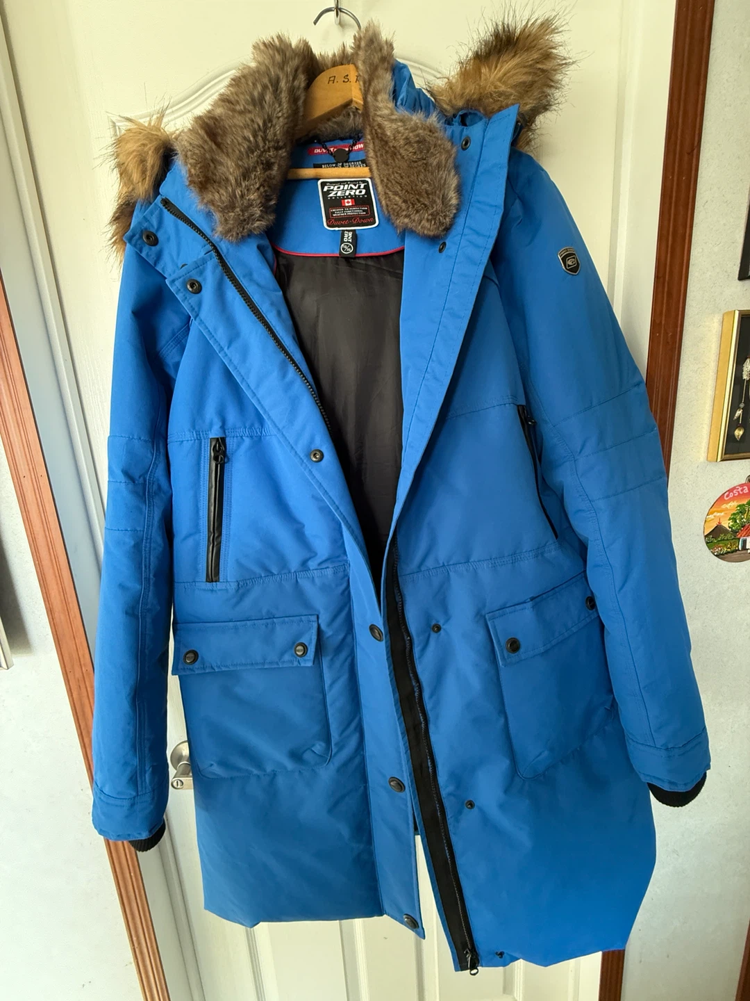 Women’s Point Zero Down Winter Parka Blue