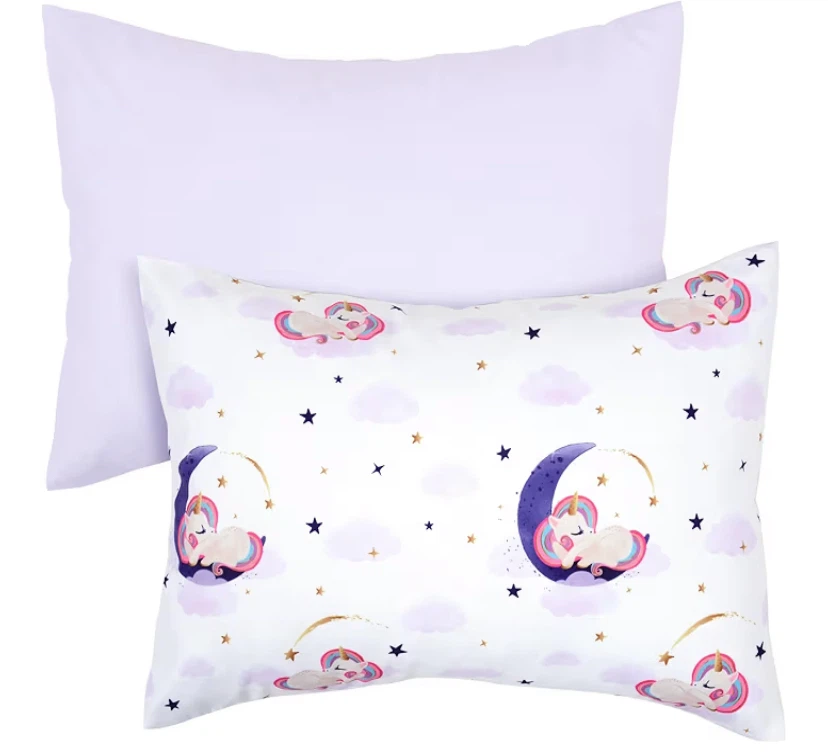 Toddler Pillowcase Unicorn Design 2 pack