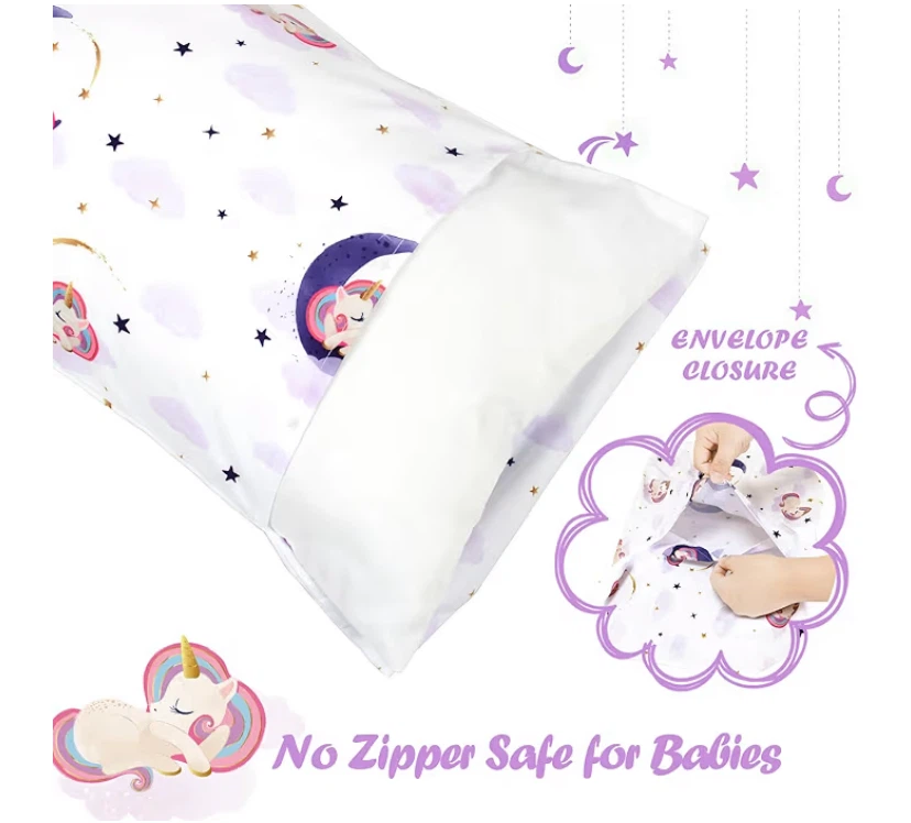 Toddler Pillowcase Unicorn Design 2 pack - photo 4