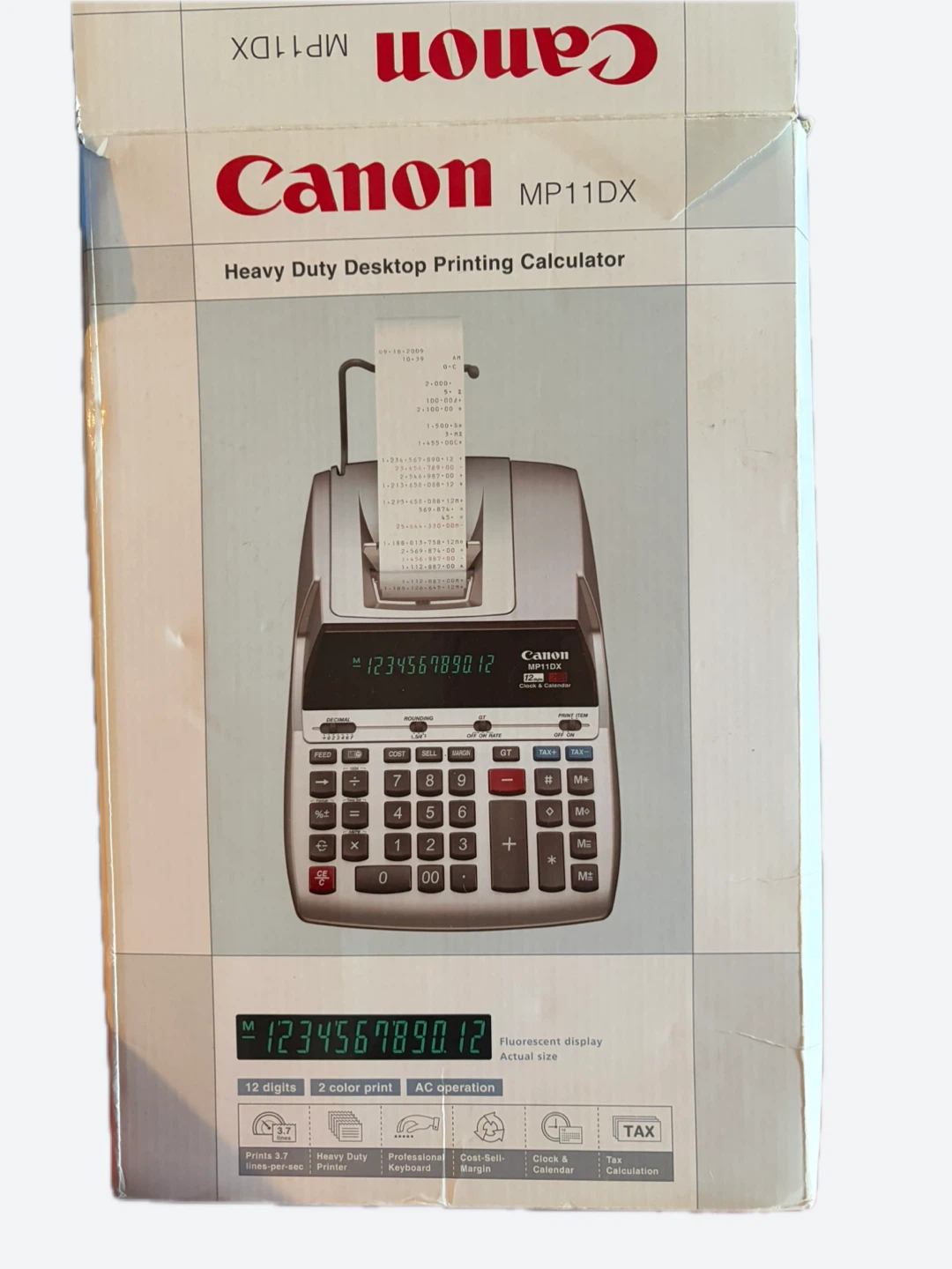 Canon MP11DX Desktop Printing Calculator