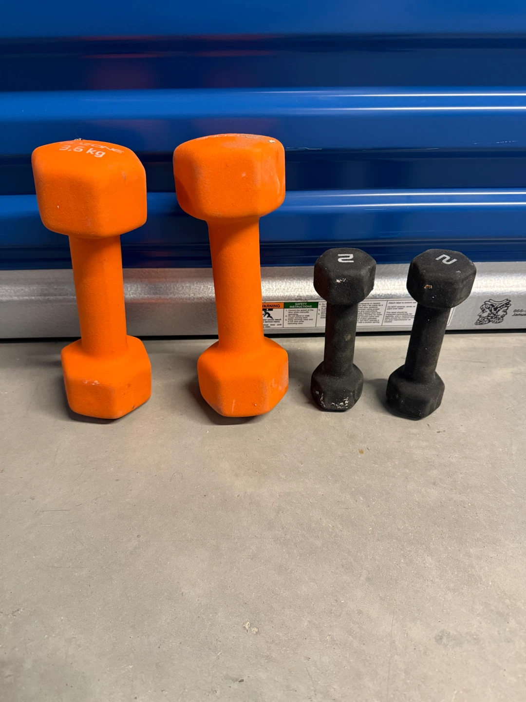 Gozone Dumbbells 8lb and 2lb Set - photo 5