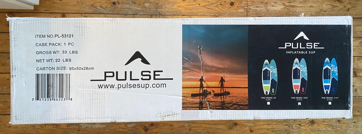 New Unopened Pulse Inflatable SUP 10'6" Stand-Up Paddleboard - photo 2