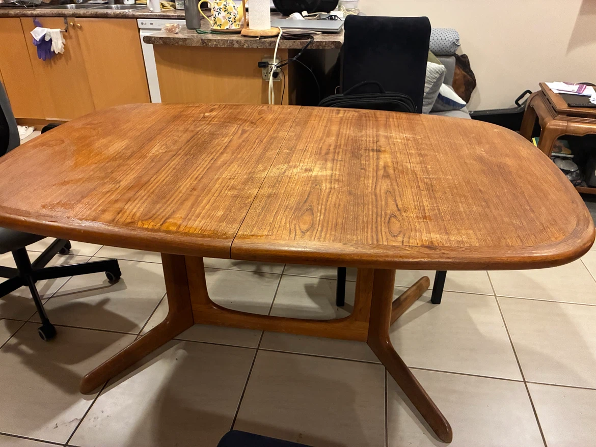 Danish Teak Extendable Dining Table – Gudme Møbelfabrik - photo 3