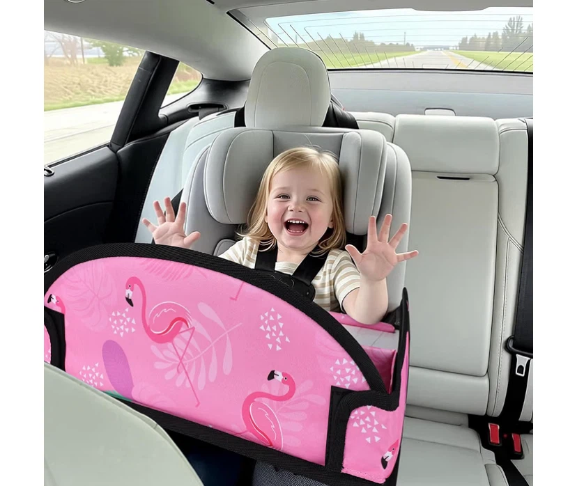 Pink Flamingo Kids Travel Tray - photo 2