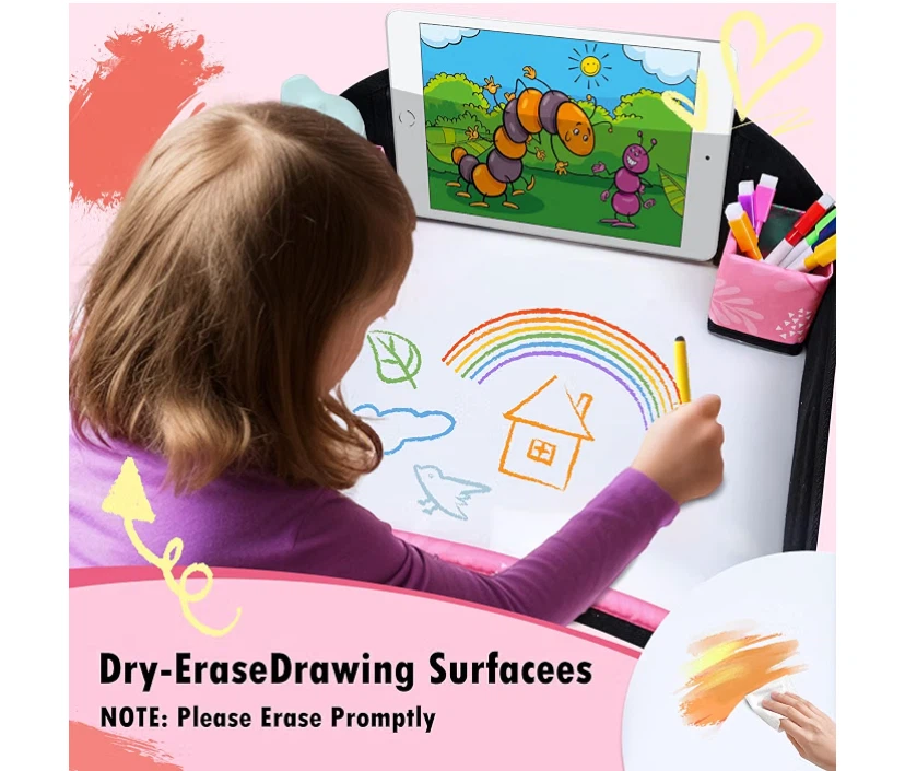 Pink Flamingo Kids Travel Tray - photo 5