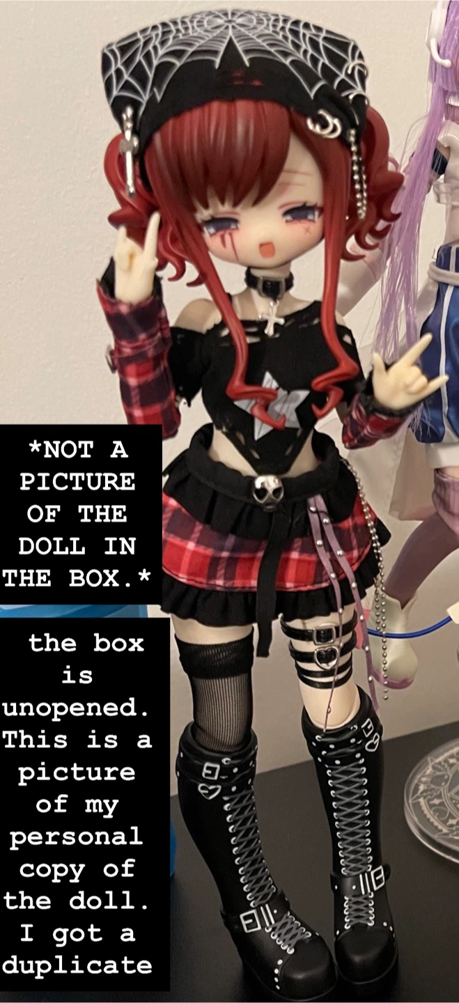 Unopened Heart’s Dark Side Musician Vita 1/6 Blind Box Doll