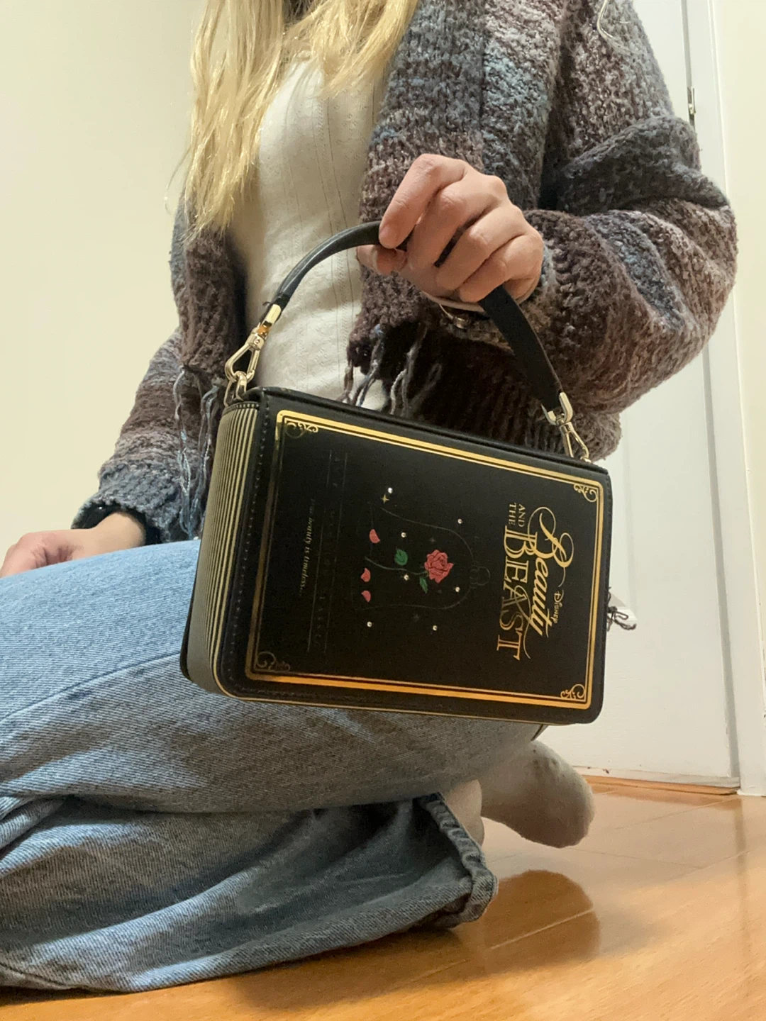 Kate Spade Disney Beauty and the Beast Book Clutch