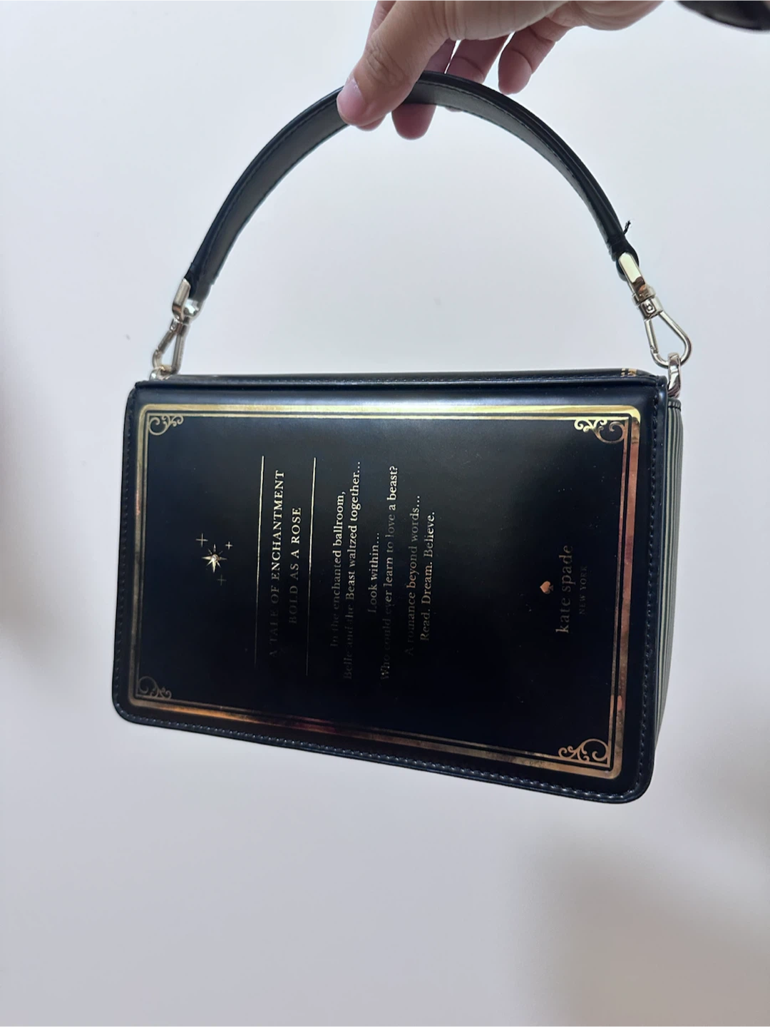 Kate Spade Disney Beauty and the Beast Book Clutch - photo 3