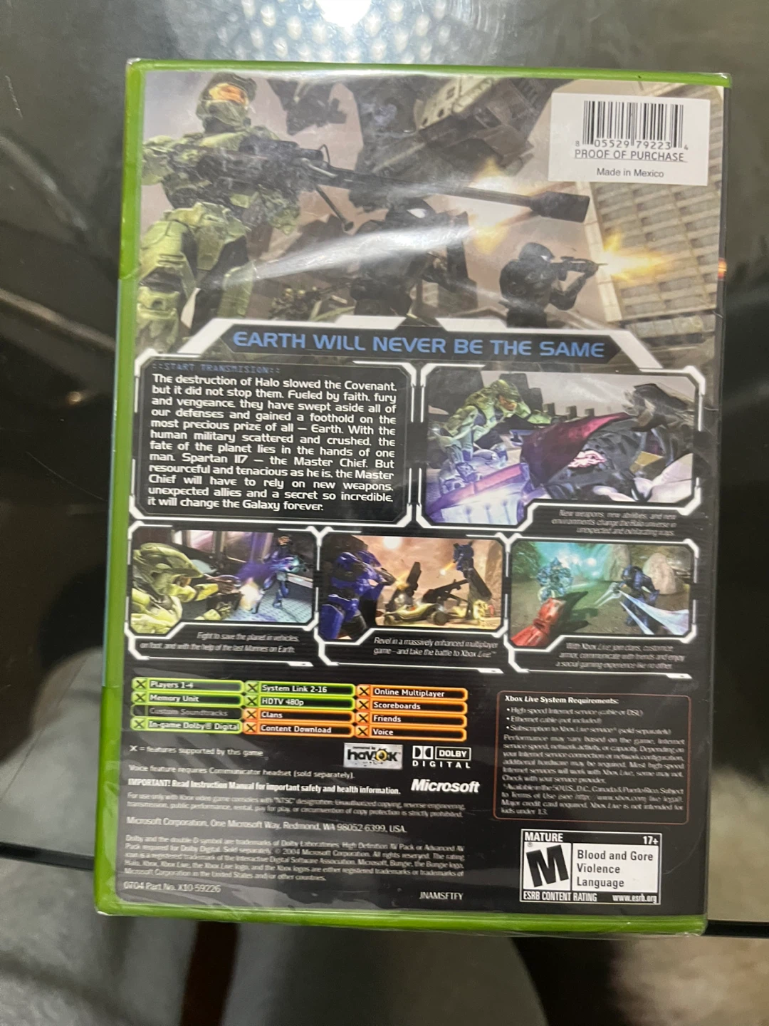 Halo 2 for Original Xbox brand new - photo 2