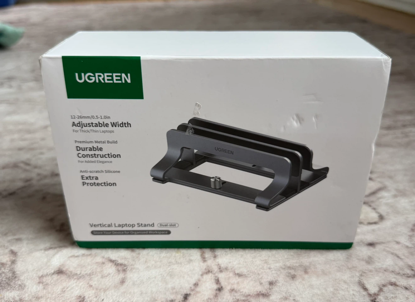 Ugreen Vertical Dual-Slot Laptop Stand