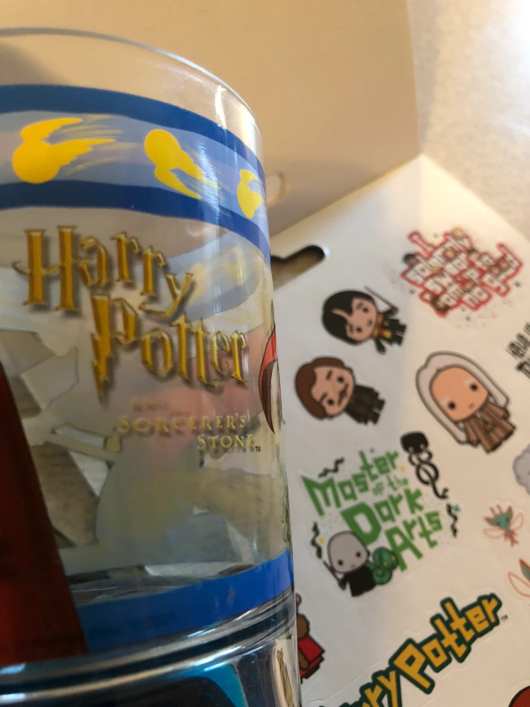 3 Harry Potter Glasses & NEW Sticker Collection - photo 5