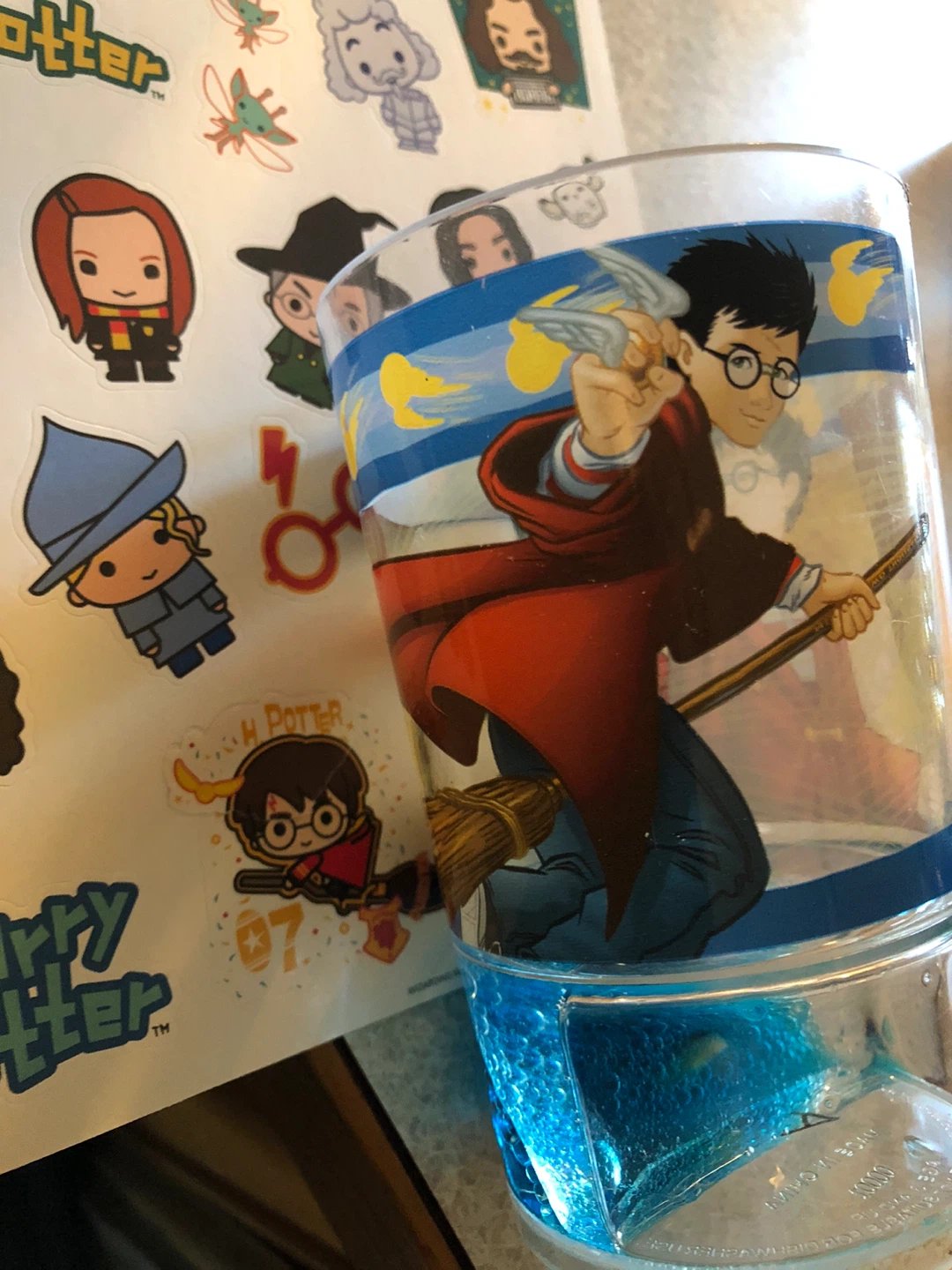 3 Harry Potter Glasses & NEW Sticker Collection - photo 4